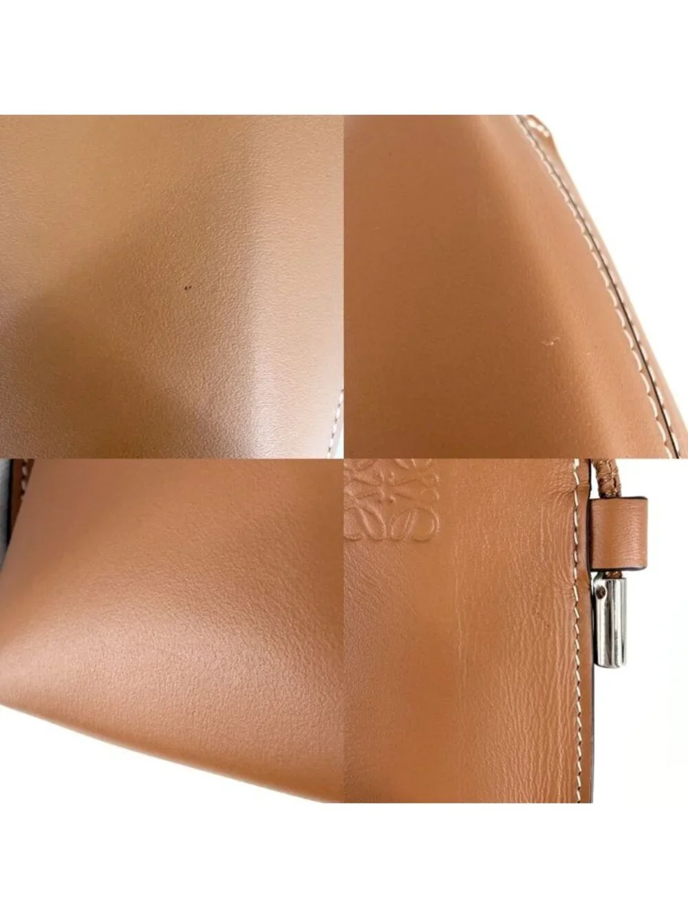Loewe Shoulder Bag Anagram Gate Pocket Pochette Pouch Crossbody Smartphone